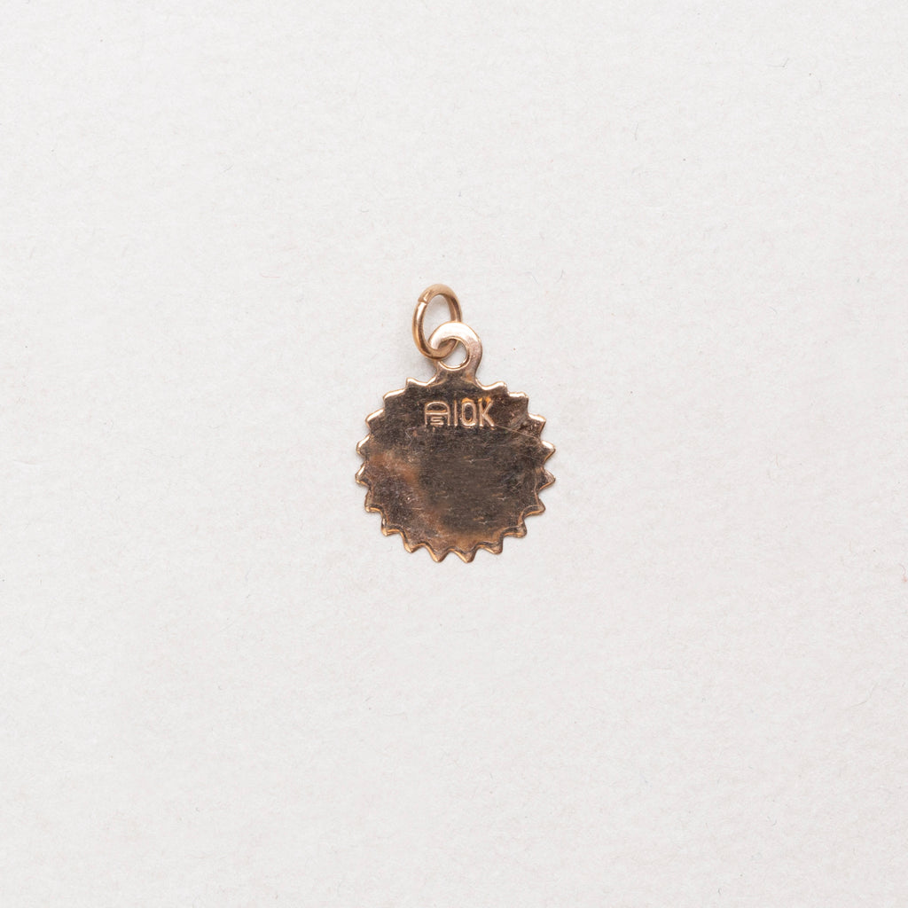 Vintage Rare 9ct Gold Sagittarius Charm Pendant