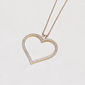 Vintage Theo Fennell Heart Pendant with Diamonds
