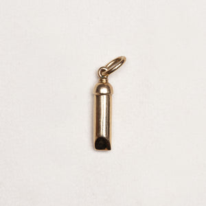 Vintage Cassandra Goad 9ct Gold Charm - Whistle