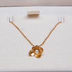 Alex Monroe Wildflower and Pearl Necklace