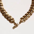 Vintage Monet Gold-tone Chain Necklace