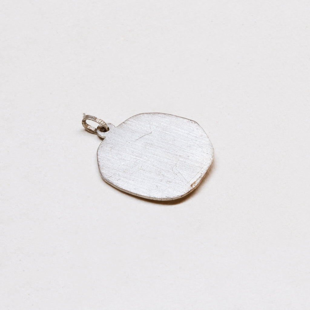 Vintage Silver Libra Charm Pendant