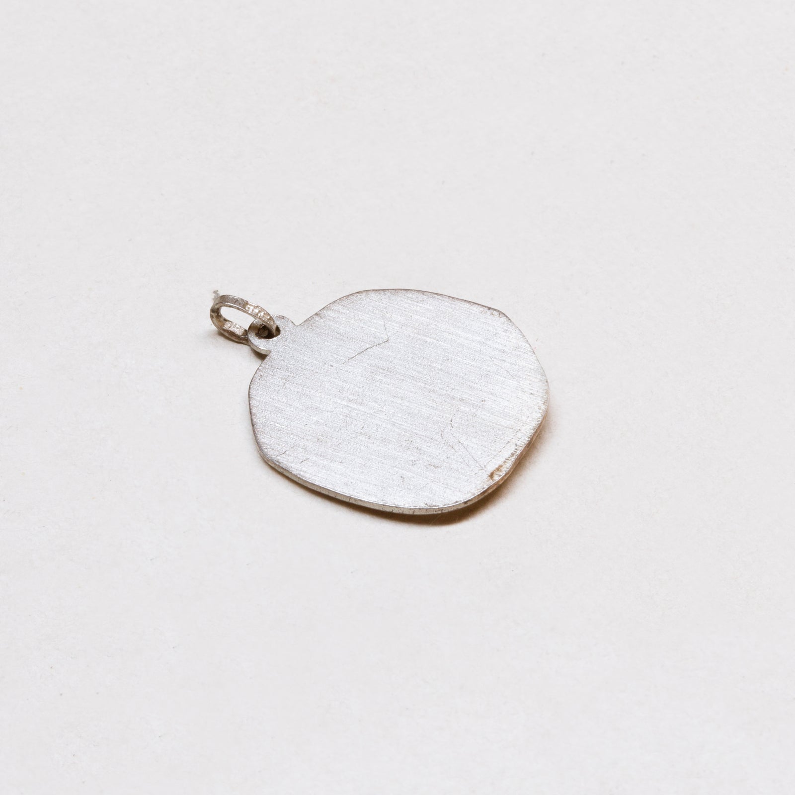 Vintage Silver Libra Charm Pendant