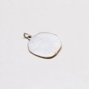 Vintage Silver Libra Charm Pendant