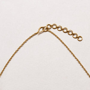 Vintage Pippa Small Waterfall Necklace with Pink/Red Tourmaline