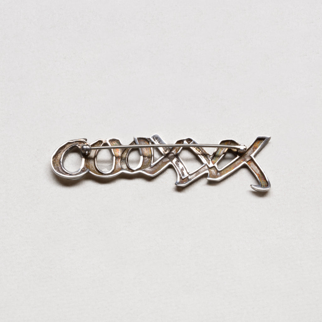 Vintage Tiffany Paloma Picasso XO Kisses & Hugs Sterling Silver Brooch