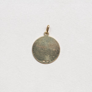 Vintage 14ct Gold Libra Zodiac Charm