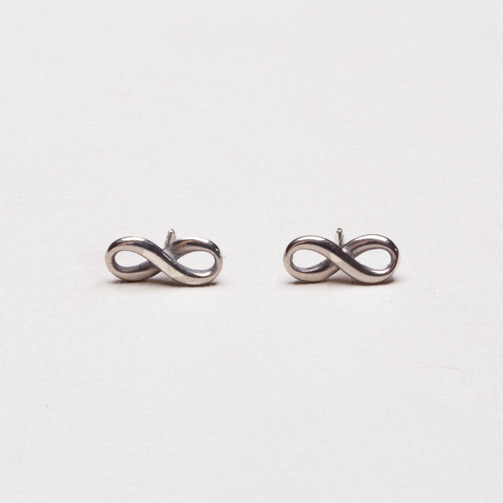 Vintage Tiffany Silver Infinity Earrings and Necklace