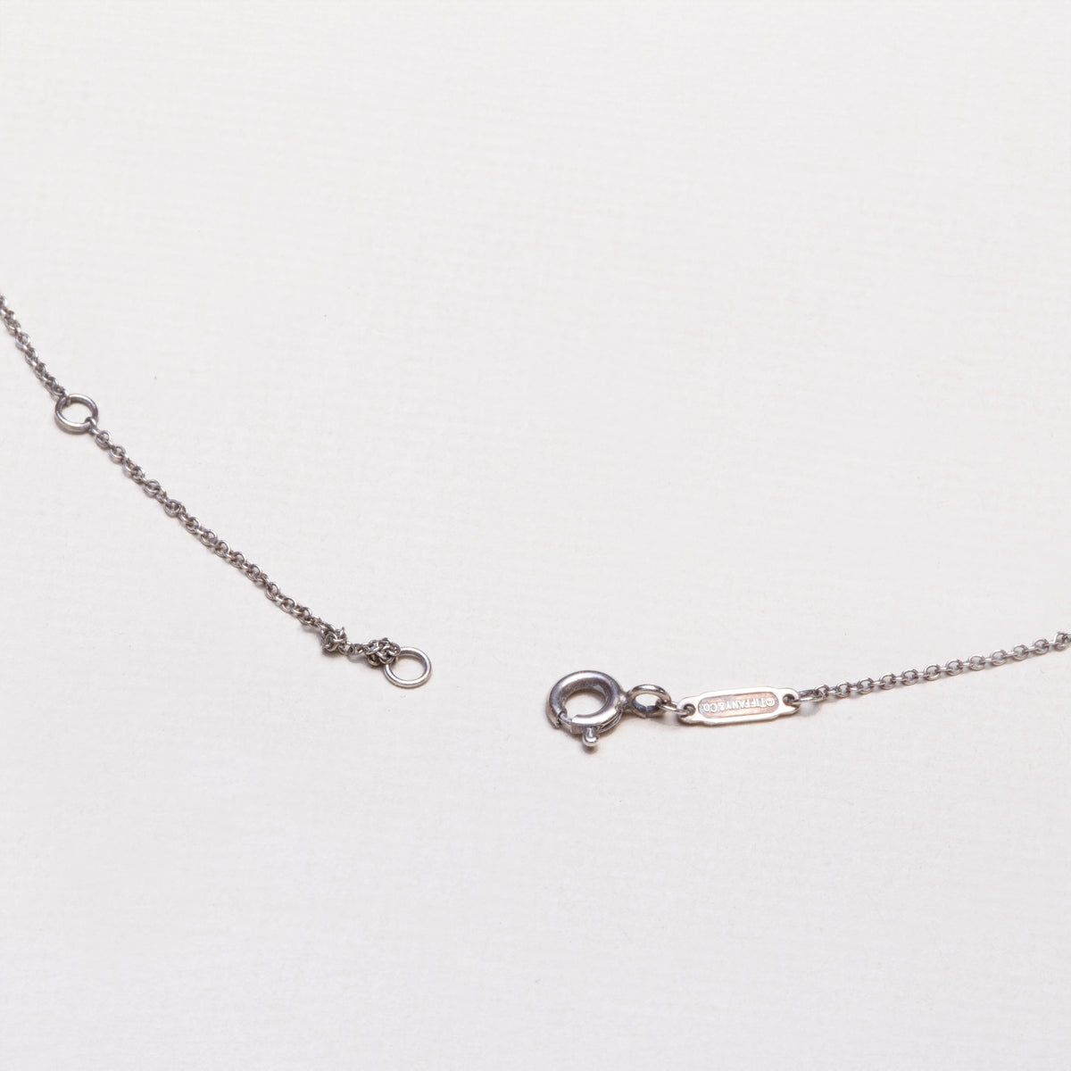 Vintage Tiffany Silver Infinity Earrings and Necklace