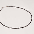 Vintage Maria Aaron Biker Chain Necklace in Blackened Silver & 14k Gold