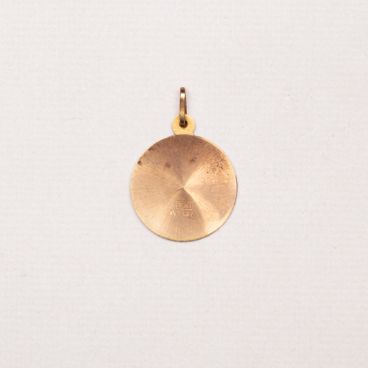 Vintage 18ct Gold Madonna Pendant Charm