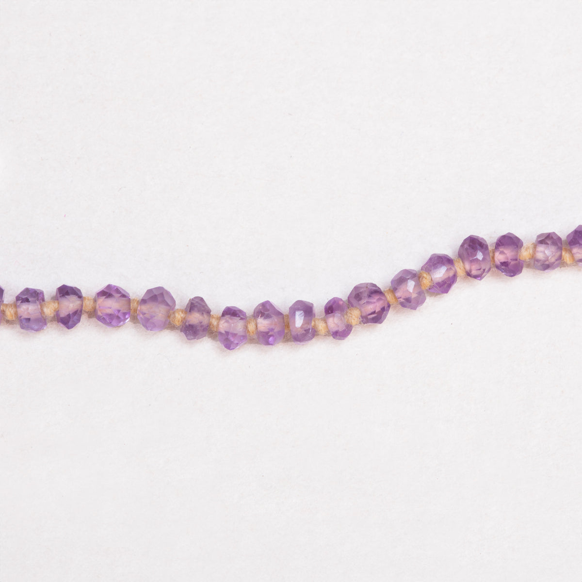 Vintage Lena Skadegard Amethyst Beaded Necklace