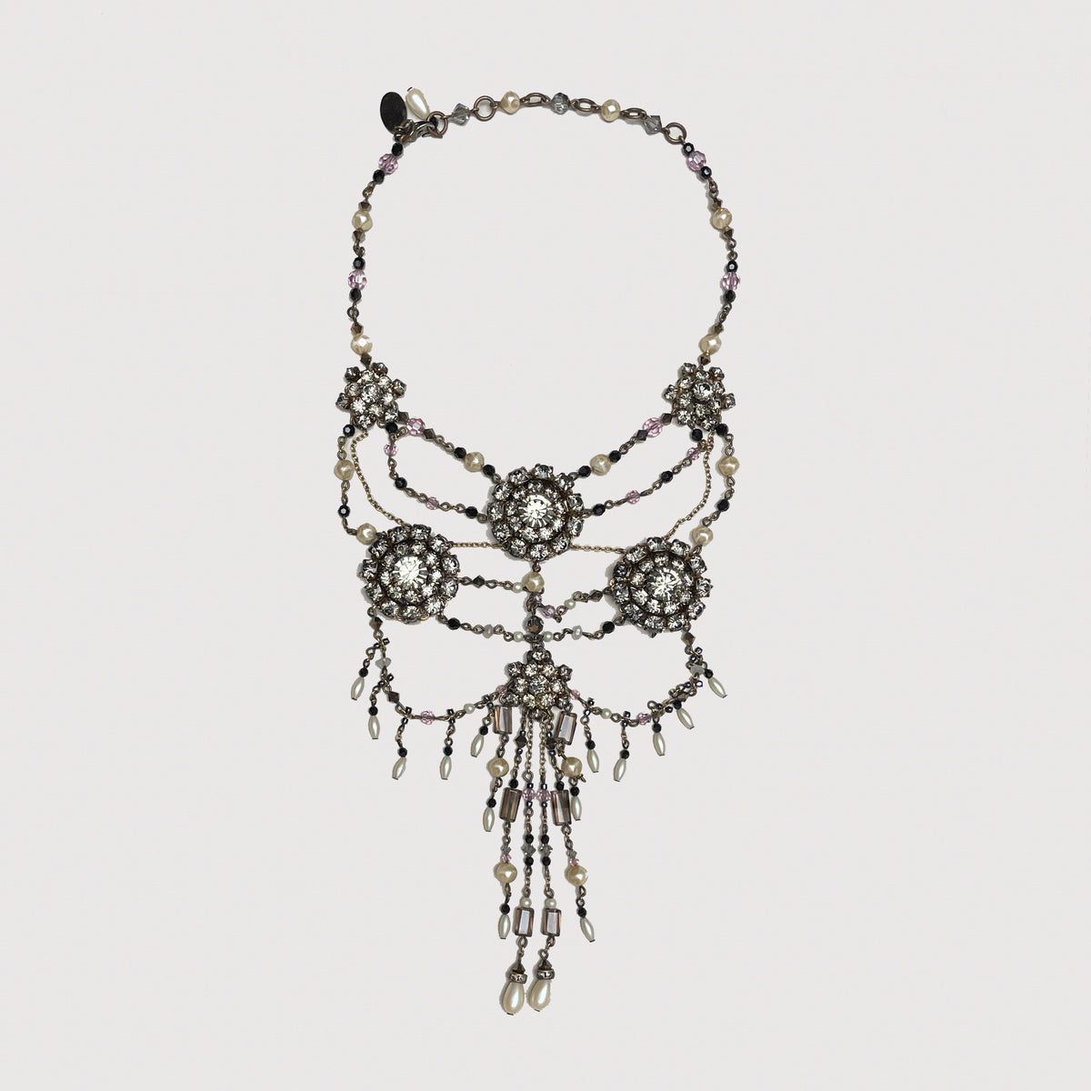 Vintage Ericson Beamon Beads Necklace and Earrings