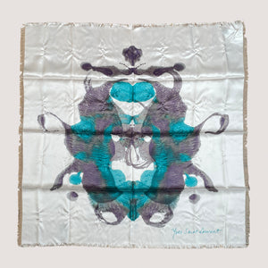 Vintage Yves Saint Laurent Silk Scarf