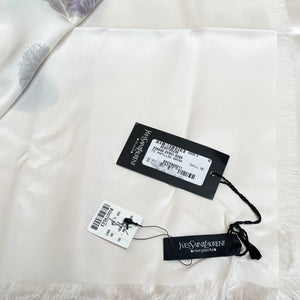 Vintage Yves Saint Laurent Silk Scarf