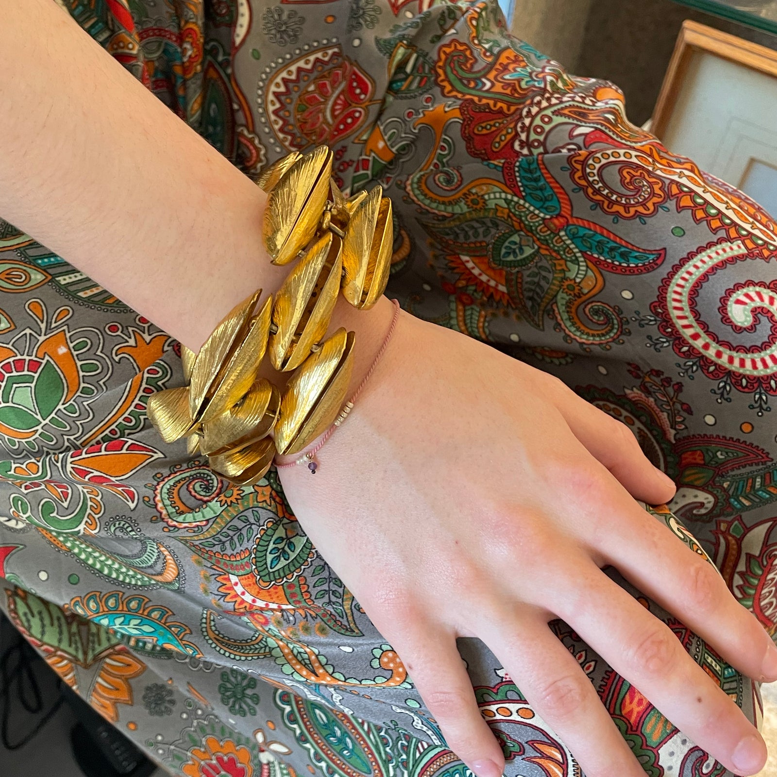 Vintage Van Der Straeten Shell Bracelet