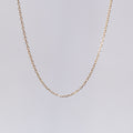 9ct gold cable link chain