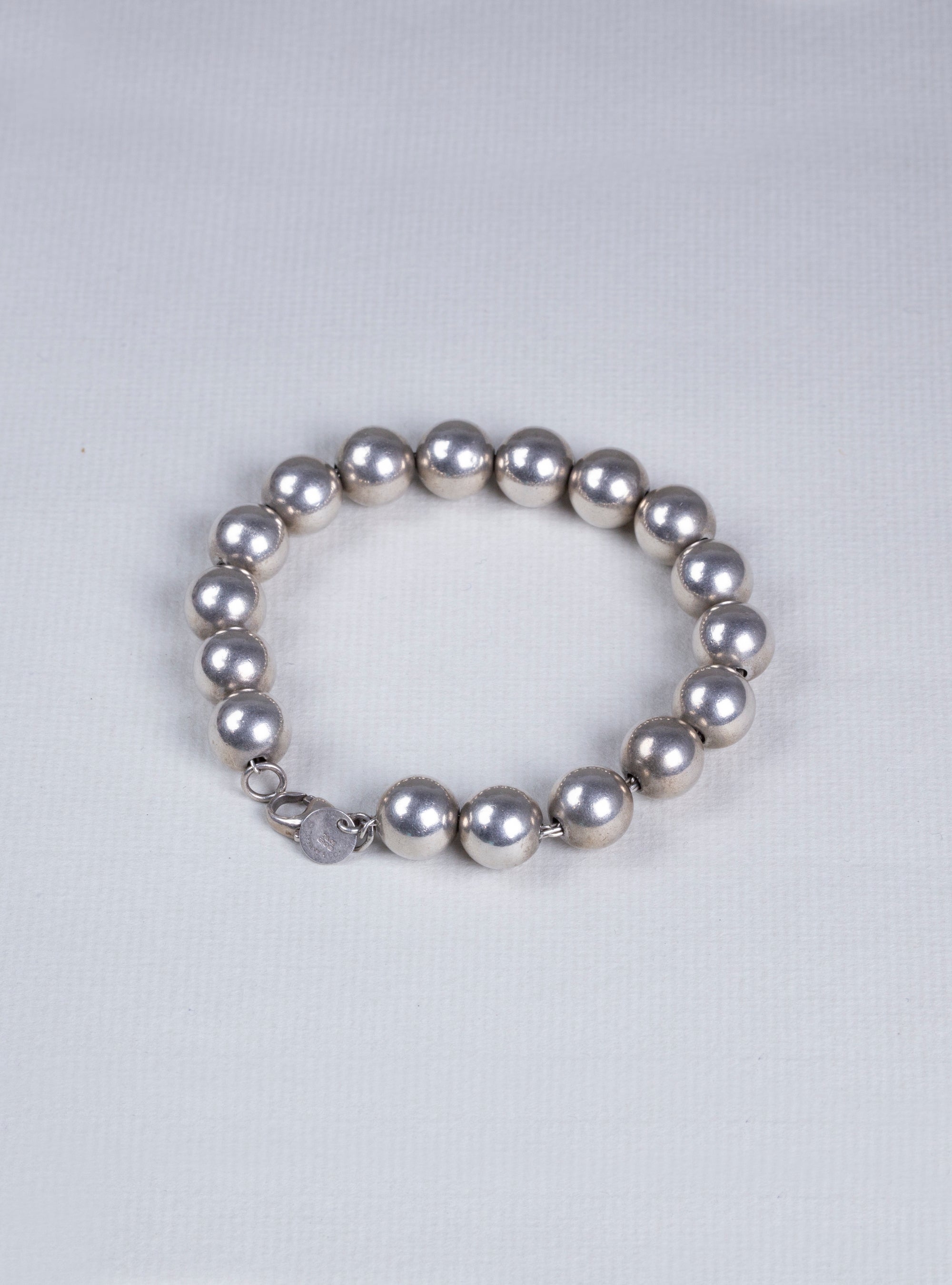 Vintage Sterling Silver Ball Bracelet