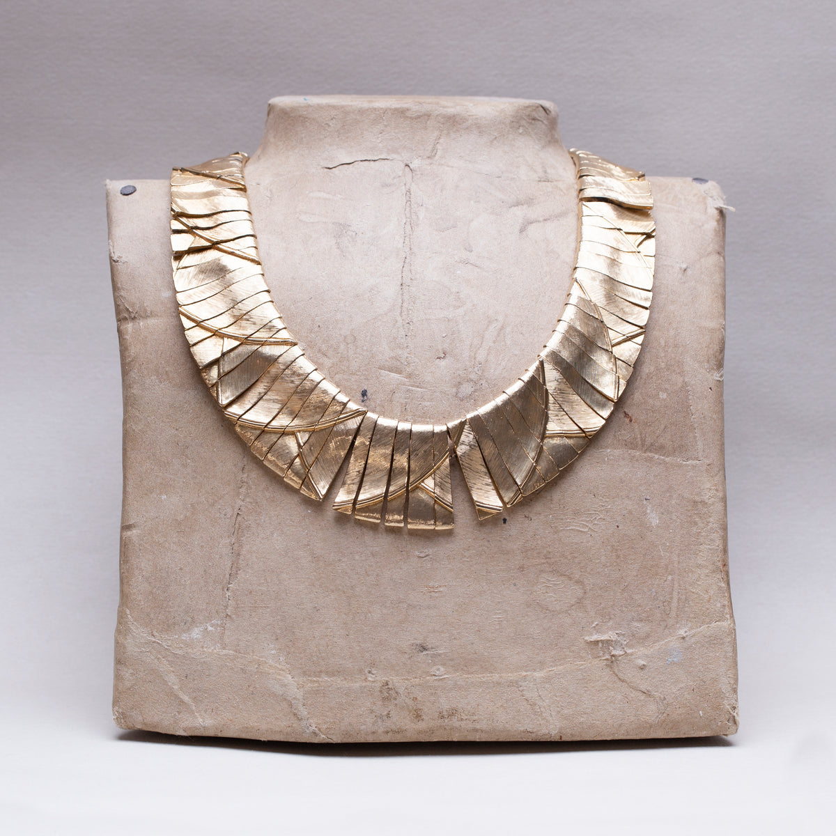 Vintage Heavy Sculptural Necklace