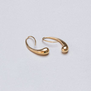 Vintage 18ct Gold Raindrop Earrings