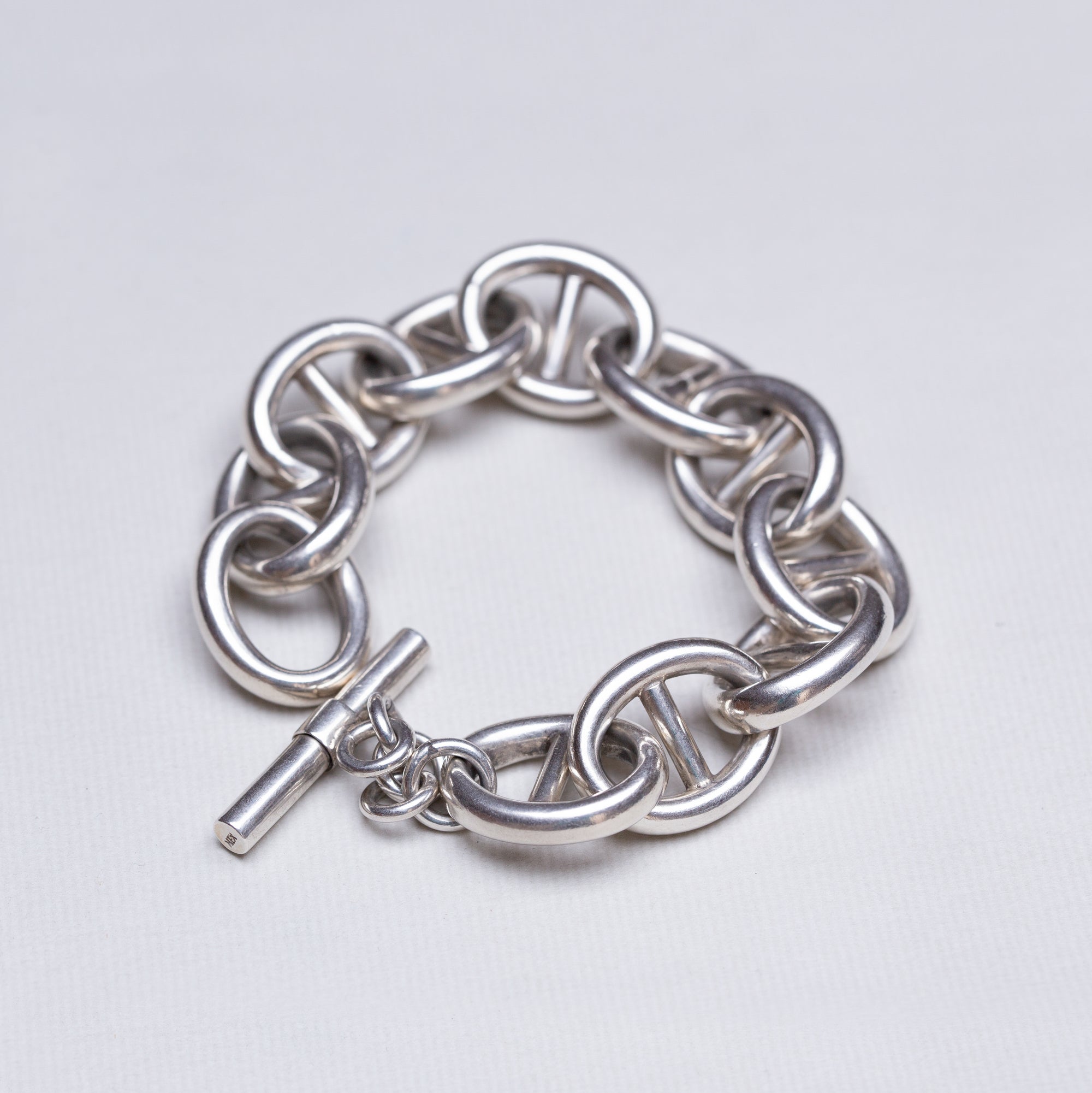 Vintage Sterling Silver Chain Bracelet
