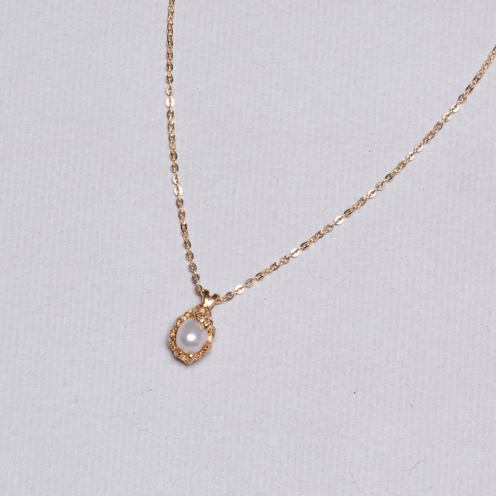 Vintage Mikimoto Pearl and Gold Necklace