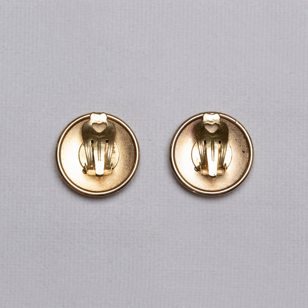 Vintage Hermes Clip-on Earrings