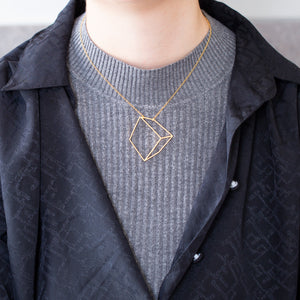 Large Cube Necklace