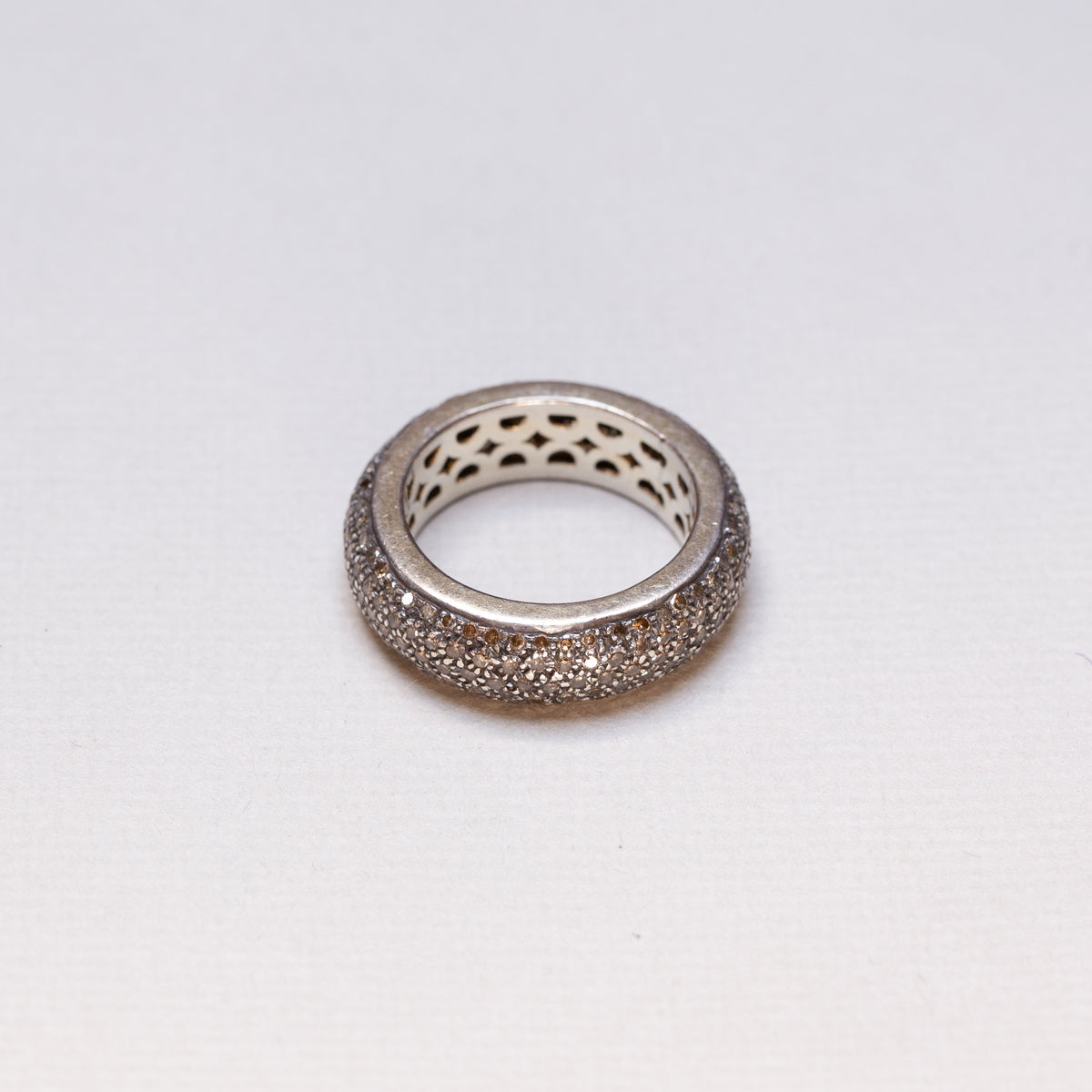 Vintage Black Diamond Ring