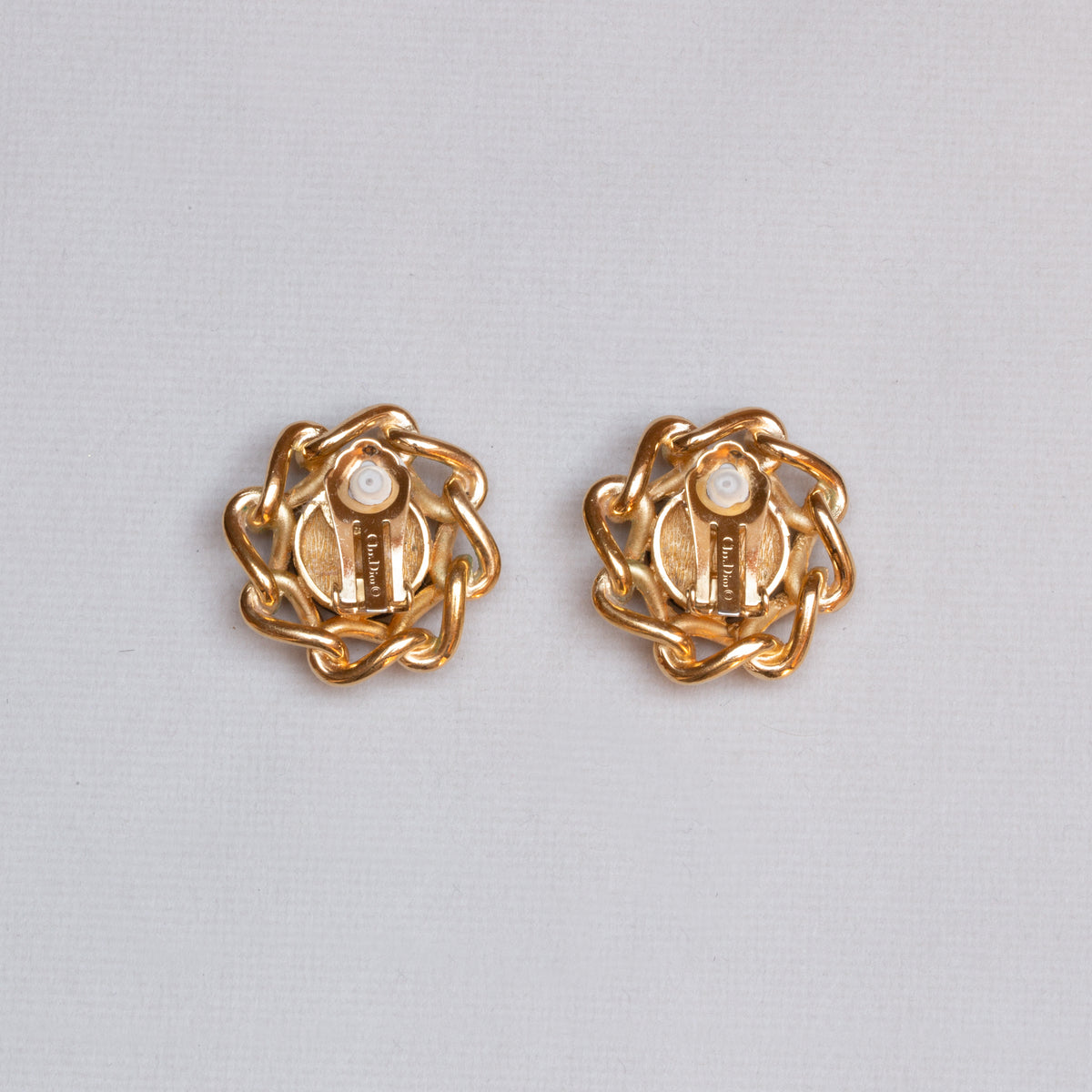 Vintage Christian Dior Clip-on Earrings