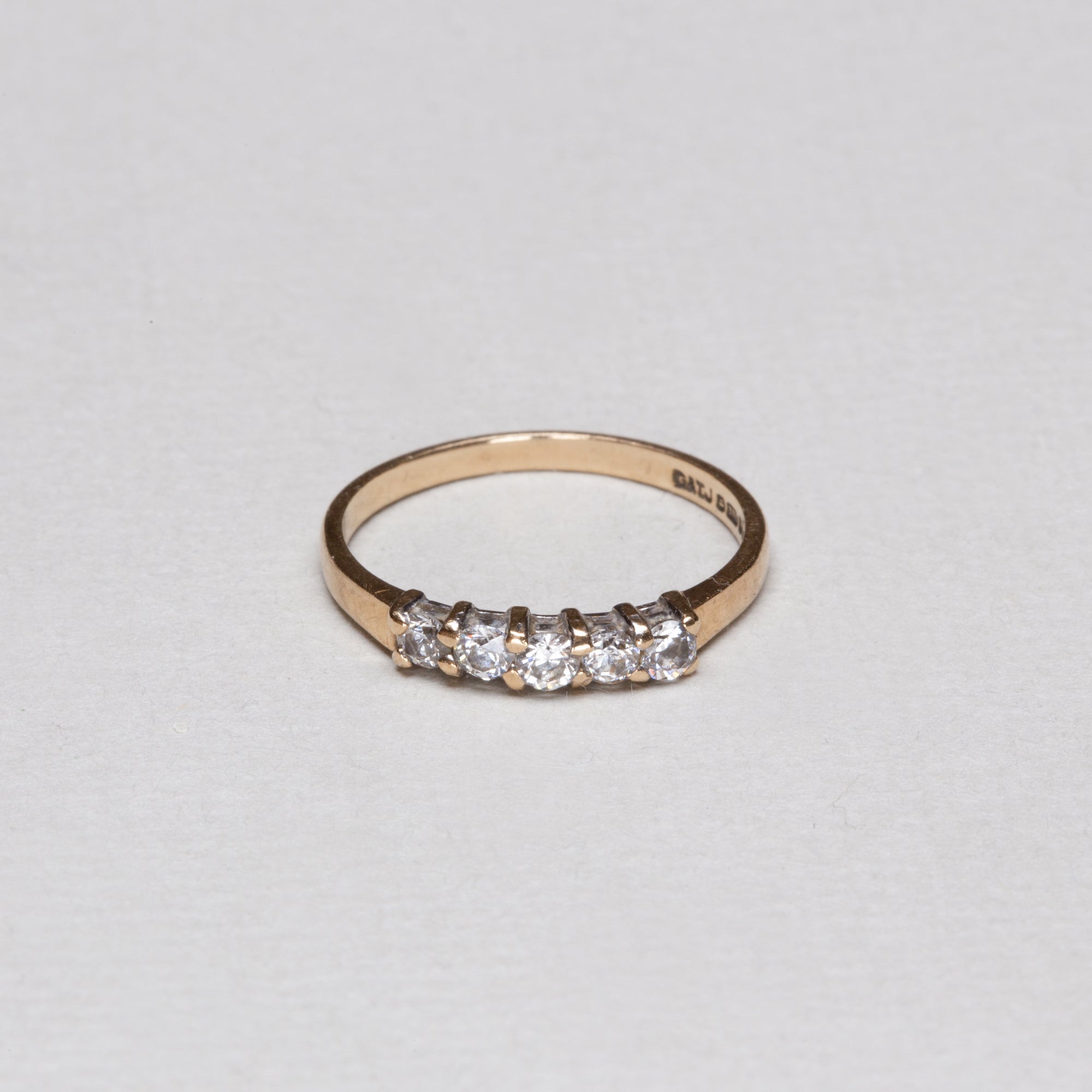 9ct Gold Diamond Engagement Ring