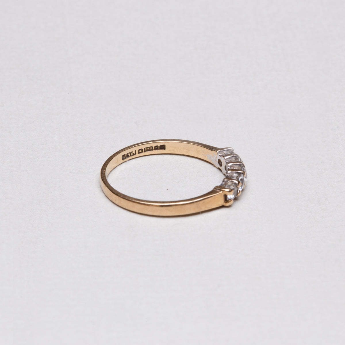9ct Gold Diamond Engagement Ring