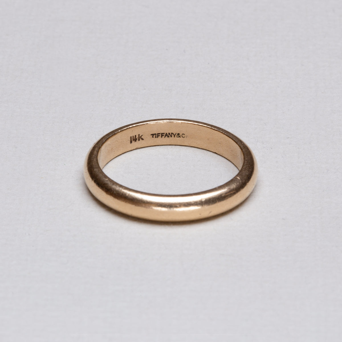 Vintage Tiffany 14ct Gold Wedding Band Ring