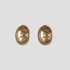Vintage Chanel Gold Clip-on Earrings