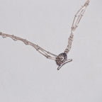 Vintage Links Sterling Silver Tassel Necklace