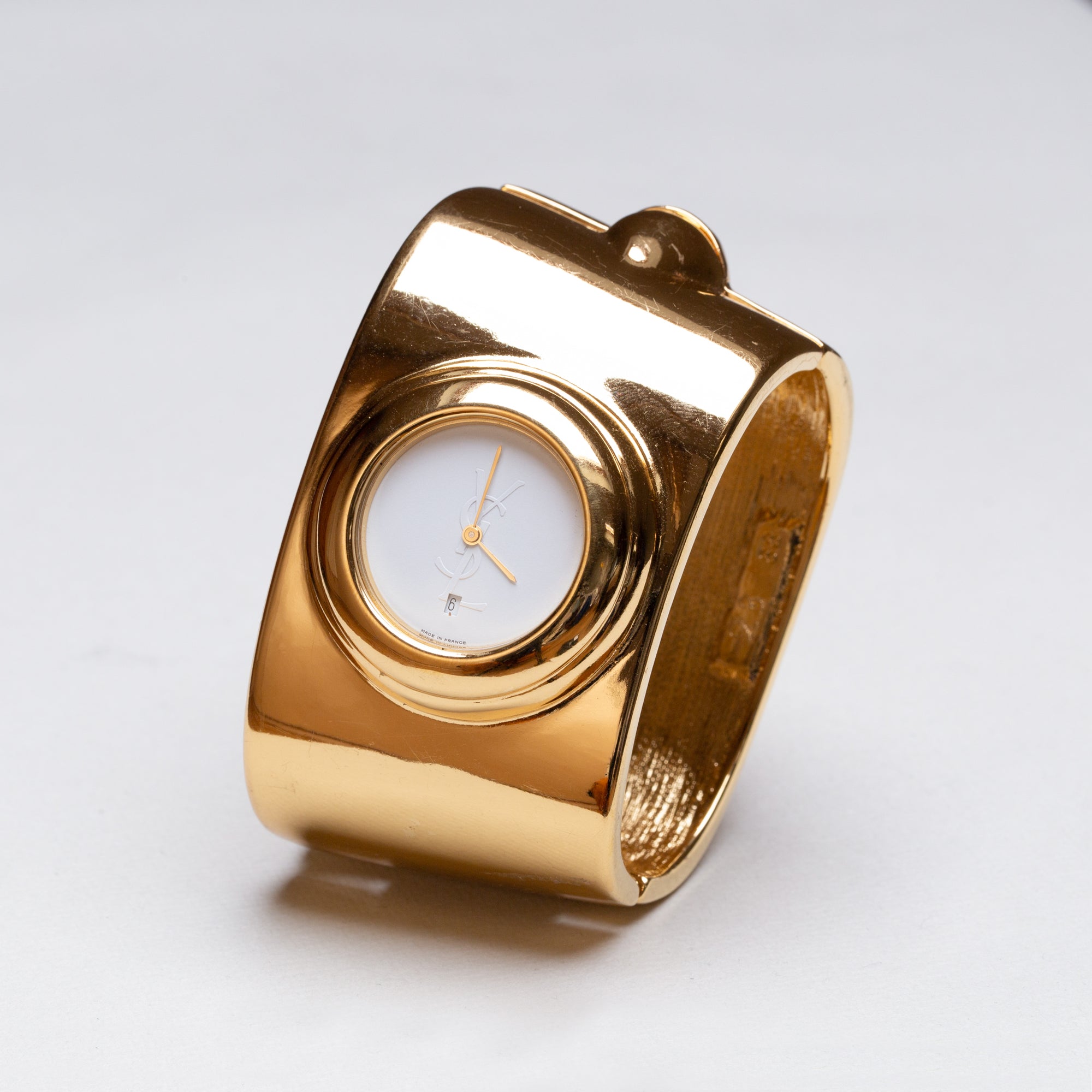 YSL Gold Watch Cuff
