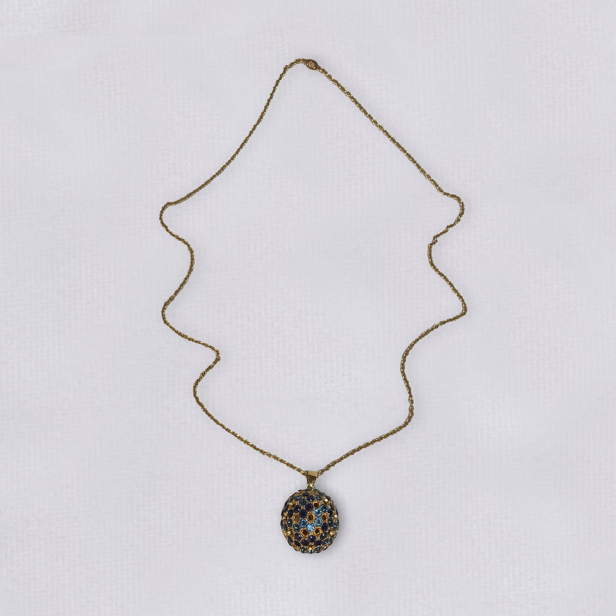 Gold Globe Pendant Necklace