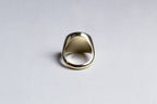Gold Diamond Signet Ring