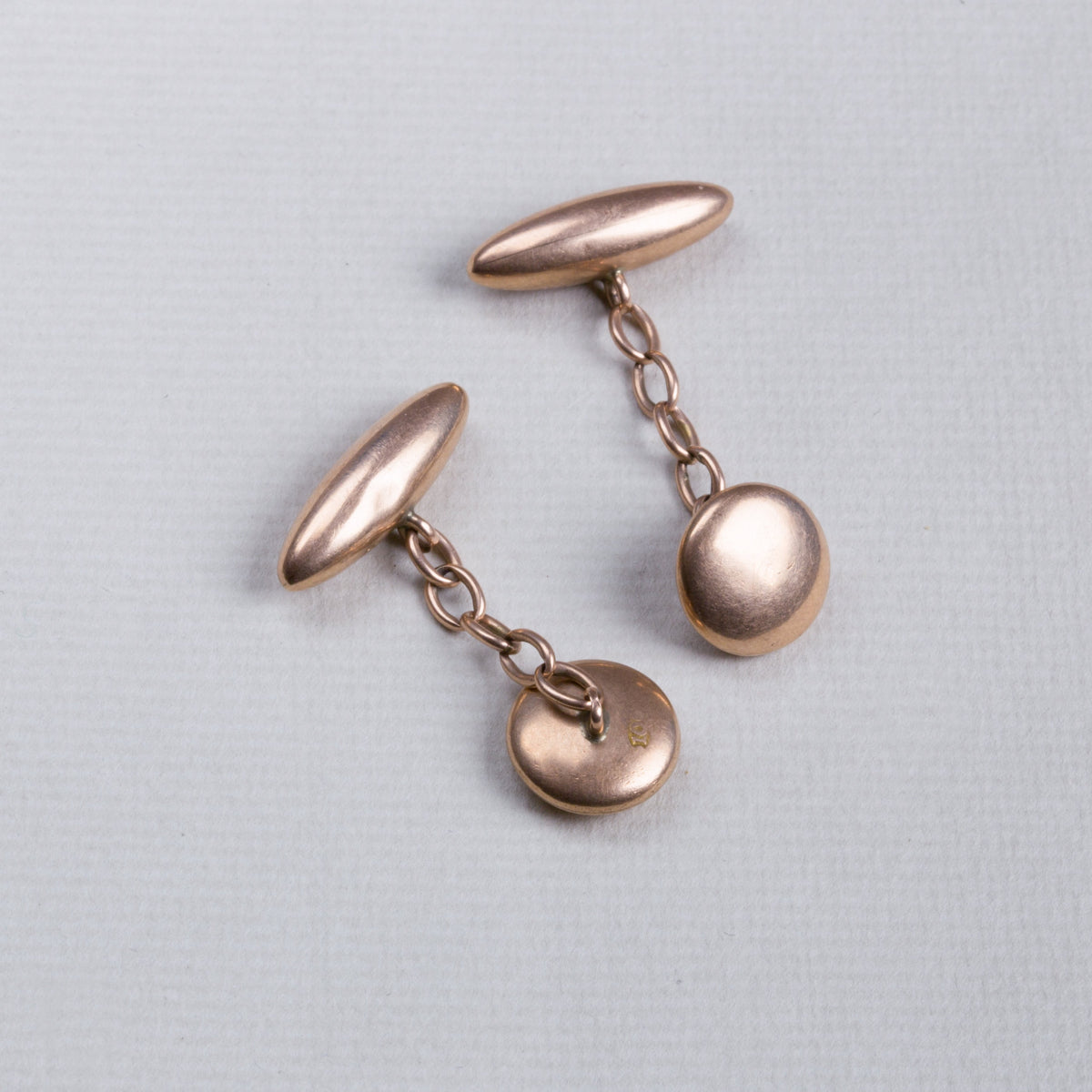 10ct Gold Vintage Cufflink
