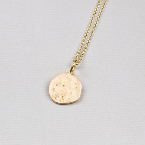 14ct Gold Diamond Cross Pendant Necklace