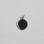 9ct Gold Disc Pendant Charm (Small)
