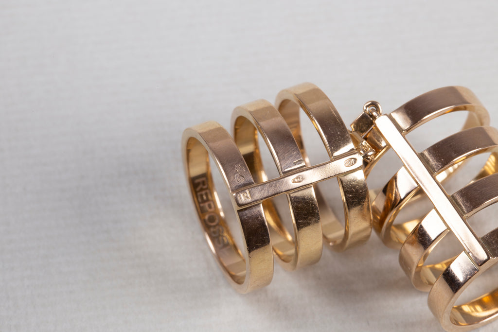 Vintage Berbère 18ct Gold Ring