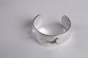 Vintage Sterling Silver Horse Bracelet