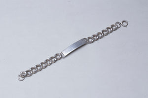 Vintage Sterling Silver Chain Bracelet #2