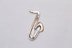 Vintage Saxophone Brooch