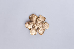 Vintage Flower Pearl Brooch