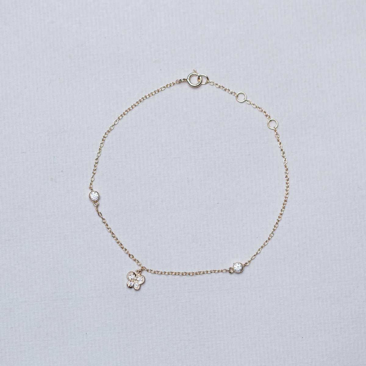 Butterfly Chain Bracelet