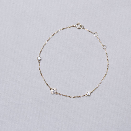 Cross Chain Bracelet