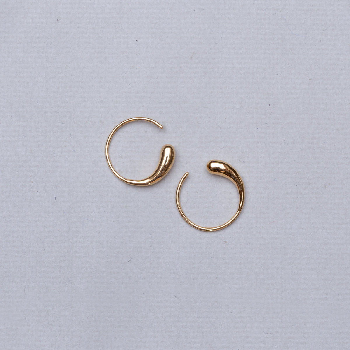 Teardrop Hoop Earrings