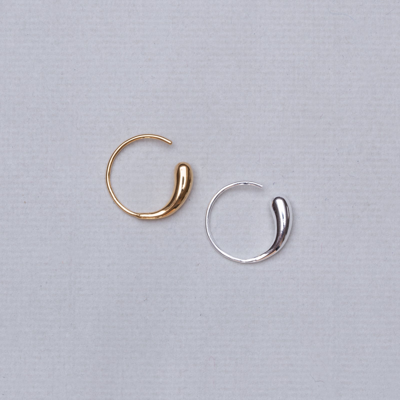 Teardrop Hoop Earrings